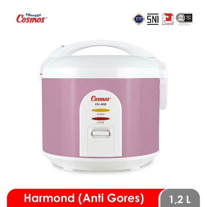 Cosmos Rice Cooker Harmond Violet 1,2 L - CRJ-6028 V | CRJ6028V